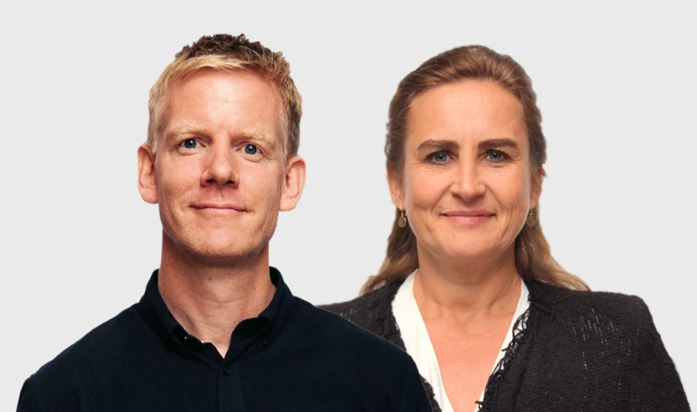 Rasmus, direktør, DIGNITY og Therese, juridisk chef, DIGNITY