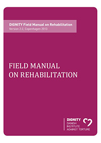 Forside til field manual on rehabilitation