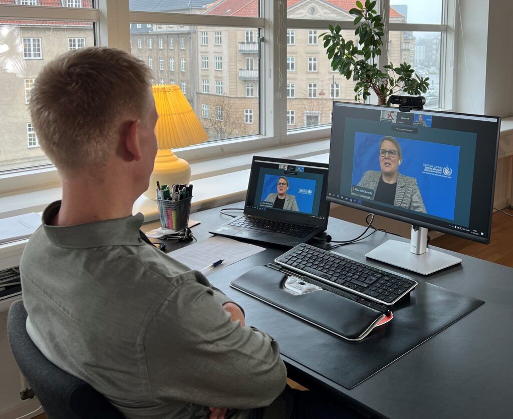 UN Special Rapporteur Alice Edwards talked to DIGNITY CEO Rasmus Grue Christensen at this week’s live talk on Zoom